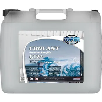 Náplň do chladiče a ostřikovače MPM Longlife Coolant G12 Clear Ready 20L