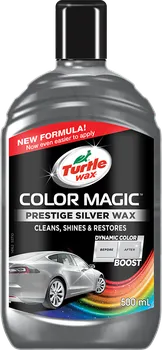 Autovosk Turtle Wax Color Magic barevný vosk stříbrný 500 ml