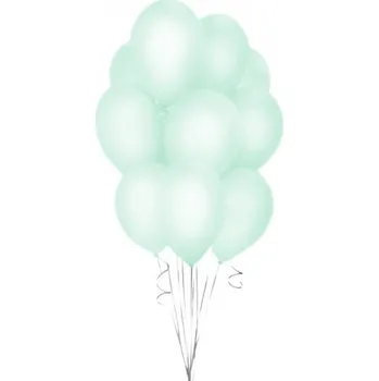 Balónek Balónek makronka zelená 10 ks, 30 cm
