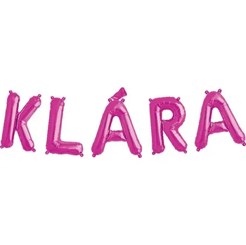 Party dekorace Albi Nafukovací nápis - Klára