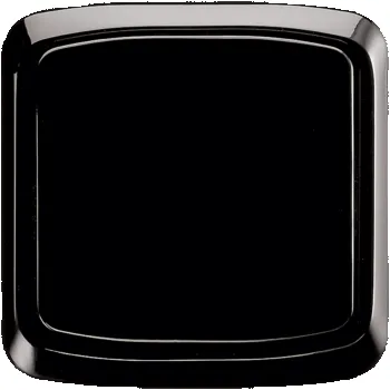 Stavebniny Tlačítko ABB TANGO bez kontrolky komplet černé