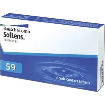 Kontaktní čočky Bausch + Lomb SofLens 59 (6 čoček) Dioptrie - sph: +4,25, Průměr - DIA: 14,2, Zakřivení - B.C.: 8,6