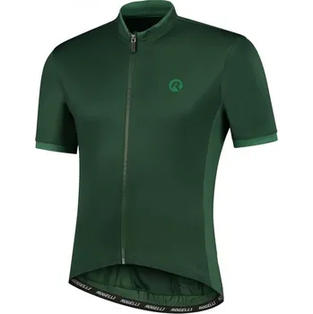 cyklistický dres DRES KRÁTKÝ PÁNSKÝ ROGELLI ESSENTIAL ZELENÝ Velikost: 3XL