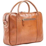 Kožená messenger taška hnědá