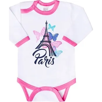 Kojenecký body Kojenecké bodýčko bilorůžové vel.74