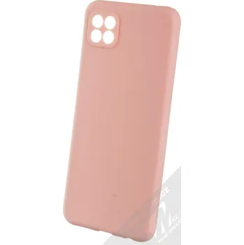Pouzdro na mobilní telefon 1Mcz Matt Skinny TPU ochranný silikonový kryt pro Samsung Galaxy A22 5G světle růžová (powder pink)