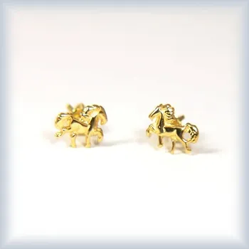 Náušnice bílé zlato