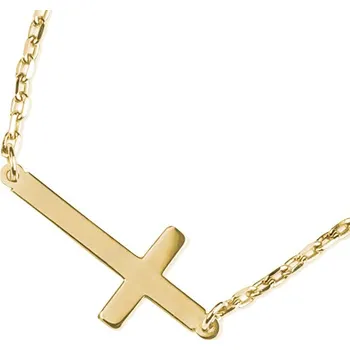 Náhrdelník Couple, Originální náramek či&nbsp;náhrdelník Lima ve žlutém zlatě, délka 45 cm, 585-14-5-0755.0Z00.0.45.001.33