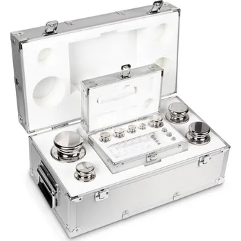 Dílna Sada zkušebního závaží Kern 1 mg - 200 g, OIML F1, ECO, hliníkový kufr, s možností akreditované kalibrace