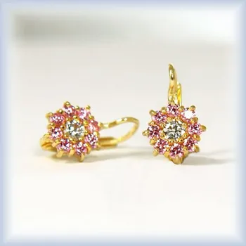 Náušnice bílé zlato