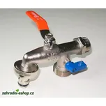 Zahradní ventil 3/4" - 2x koncovka 1"