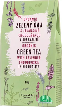 Čaj Levandulové údolí Bio Zelený čaj Chun Mee s levandulí chodouňskou 30 g
