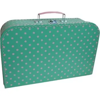 Kufřík, 35 cm, Puntík, zelený