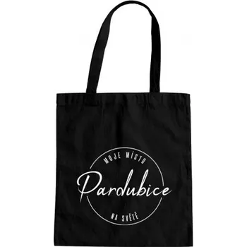 Žertovný předmět Pardubice - moje místo na světě - taška s potiskem- Tričkový.cz