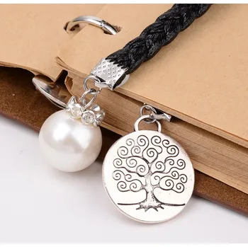 Doplněk ke knize Záložka do knihy s přívěskem strom a bílá perla (SLEVA )