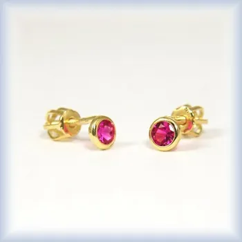 Náušnice bílé zlato