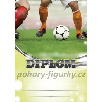 Diplom fotbal 6601