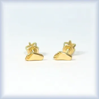 Náušnice bílé zlato