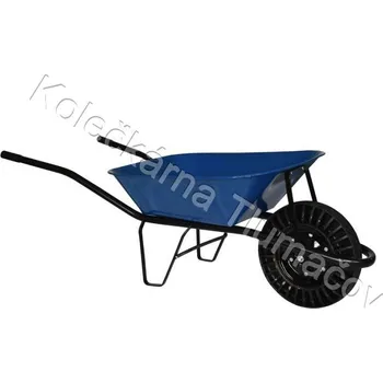 Kolečko KOLEČKÁRNA TLUMAČOV s.r.o. Kolečko stavební KS60 - modrá korba - bantam