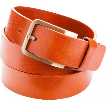 Opasek Pánský kožený pásek hnědá