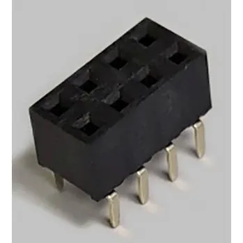 BKL Electronic zásuvková lišta Počet řádků: 2 Počet kontaktů v řadě: 4 10122223 1 ks Tube