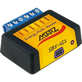 Vodovodní potrubí Multi-terminál měřičů energie SB5-IG1 (3-kanálový 2-tarifní integrátor impulsů)