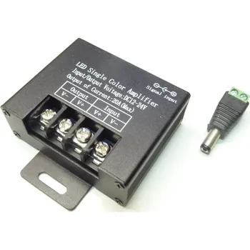 LED osvětlení T-led Jednokanálový zesilovač LED signálu AMP7 066091