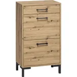 ML FURNITURE Botník - NEVIO 02, dub artisan