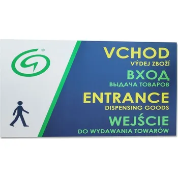 Značení Reklamní tabule PVC deska síla 5 mm