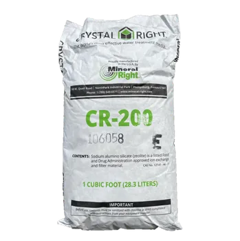 Bazénová chemie Mineral-Right, Inc Crystal Right CR 200 Vysoká kapacita pro odstraňování tvrdosti, železa a manganu Balení: 1L