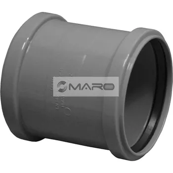 kanalizace Plast Brno Spojka dvouhrdlá HT 110 mm, CSA0000