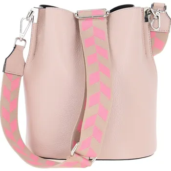 Kabelka Kabelka kůže vak 53621/536 barva: růžová-starorůžová