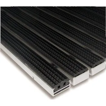 Rohožka Gumová hliníková čistící venkovní rohož Alu Standard - 100x150x1,7cm 80001232