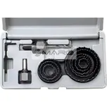 Extol Craft Vrtáky vykružovací korunkové, sada 11 ks, 8 průměrů 19-64mm, 1806