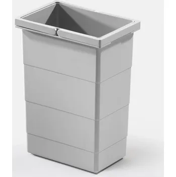Odpadkový koš Náhradní nádoba, světle šedá, 8 litrů