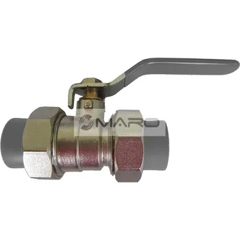 Vodovodní kohout Kohout kulový se šroubením na PPR 40 mm, PPR 19/B 40