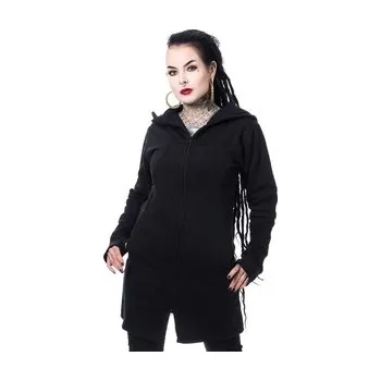 Dámský kabát Gotický kabát dámský s ozdobným prošitím