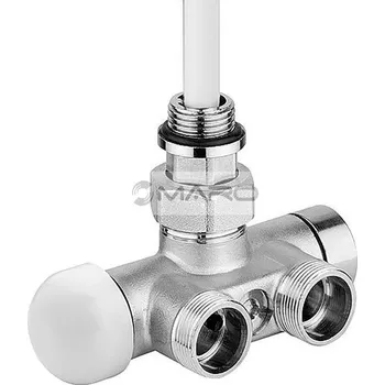 Ventil Comap Ventil termostatický jednobodový V861Q rohový pro dvoutrubkový rozvod, M30 x 1,5, CZV86210Q