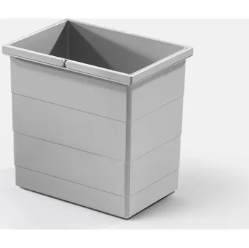 Odpadkový koš Náhradní nádoba, světle šedá, 18 litrů