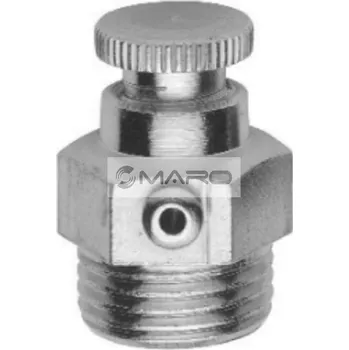 Instalatérský materiál Ventil odvzdušňovací ruční, kovové kolečko 3/8", 71 DN 10