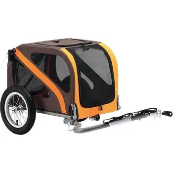 vozík za kolo XLC vozík Dog Mini (hnědá/oranžová)