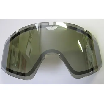 Motocyklové brýle Sklo fly zone double - fly racing (chromově kouřové)