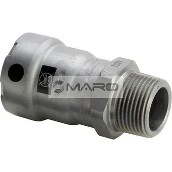 rozdělovač topení Viega Megapress Přechod lisovací 4211 s vnějším závitem 1/2" x 1/2" s SC-Contur, 695279