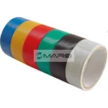 Extol Craft Páska izolační PVC 19 mm, délka 3 m (sada 6 barev), 9550