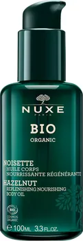 Tělový olej NUXE Bio Organic Hazelnut vyživující tělový olej pro suchou pokožku 100 ml