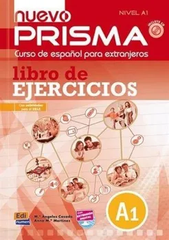 Španělský jazyk Nuevo Prisma A1: Curso de español para extranjeros: Libro de Ejercicios - María Ángeles Casado Pérez, Ana Martínez Sebastiá (2014, brožovaná)
