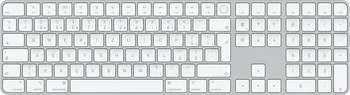 Klávesnice Apple Magic Keyboard Numeric Touch ID CZ bílá