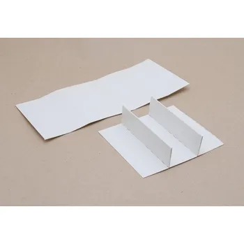 Jednorázové nádobí Dělítko do krabičky 121003 bílé