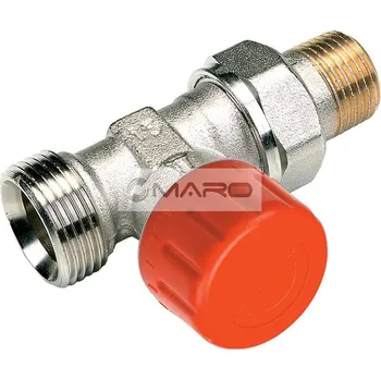 Ventil Comap VarioSar Ventil termostatický R855E přímý M30x1,5 s přednastavením 1/2" x 3/4" EK, R855324