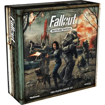 Desková hra Modiphius Entertainment Fallout: Wasteland Warfare - Two Player PVC Starter Set